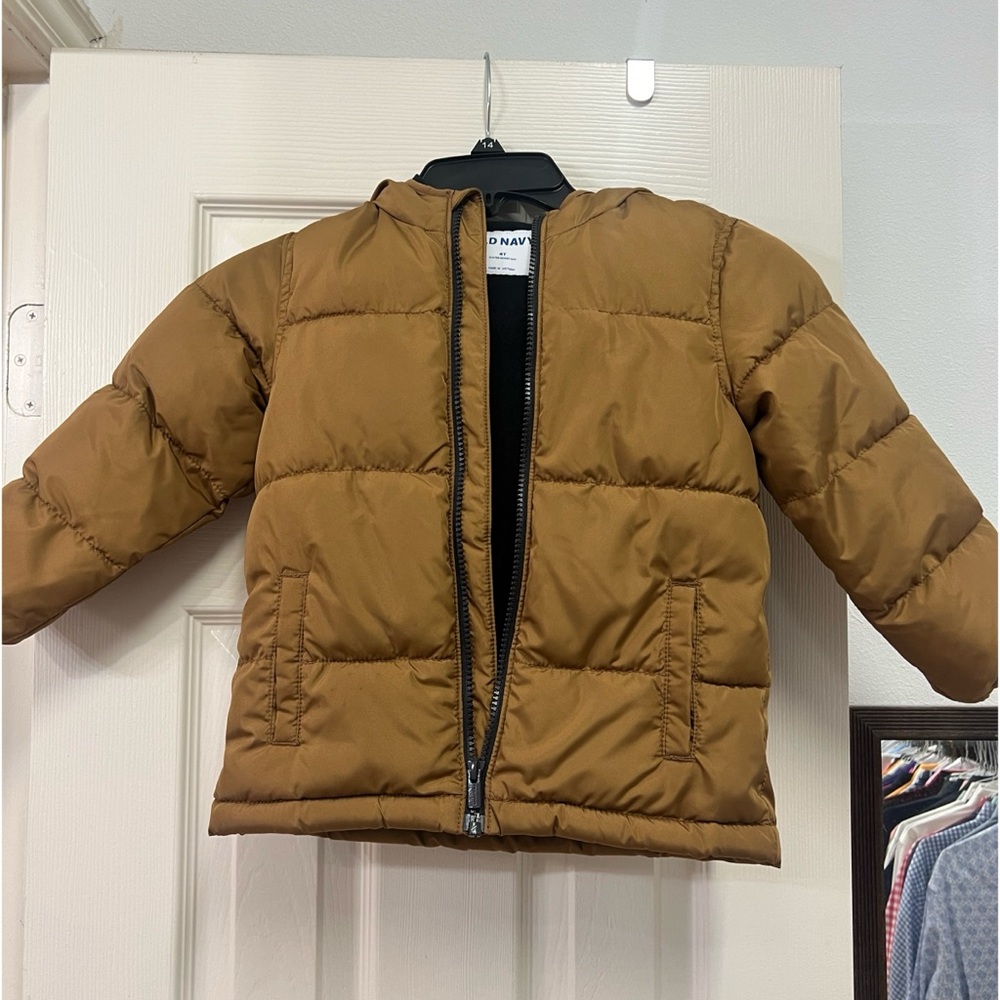 Toddler boy puffer coat